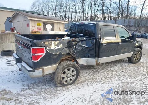 2013 Ford F-150 Xlt из США, поврежденный, VIN 1FTFW1ET8DFC60974
